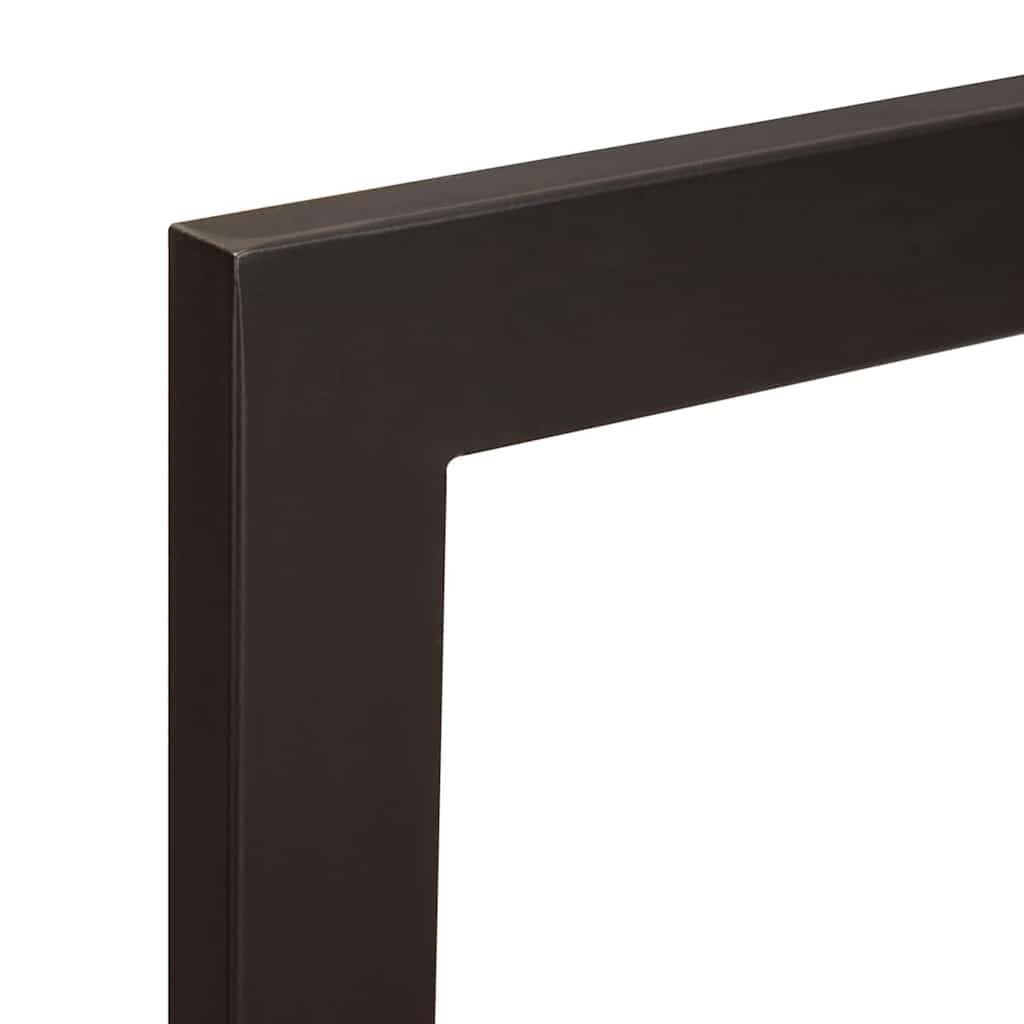 Klesstativ med skuff Brun 40 x 40 x 90 cm Massiv mango tre