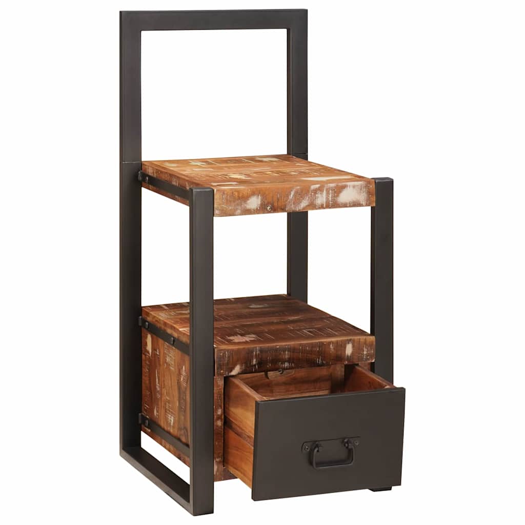Klesstativ Flerfarget 40 x 40 x 90 cm Massiv Reclaim Tre