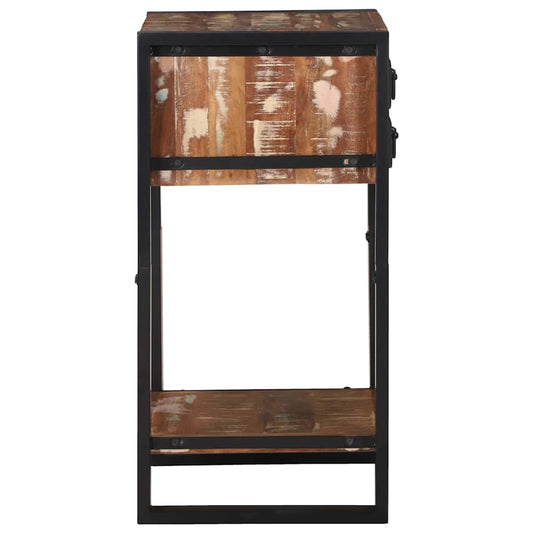 Avlastningsbord Flerfarget 40 x 40 x 80 cm Massiv Reclaim Tre