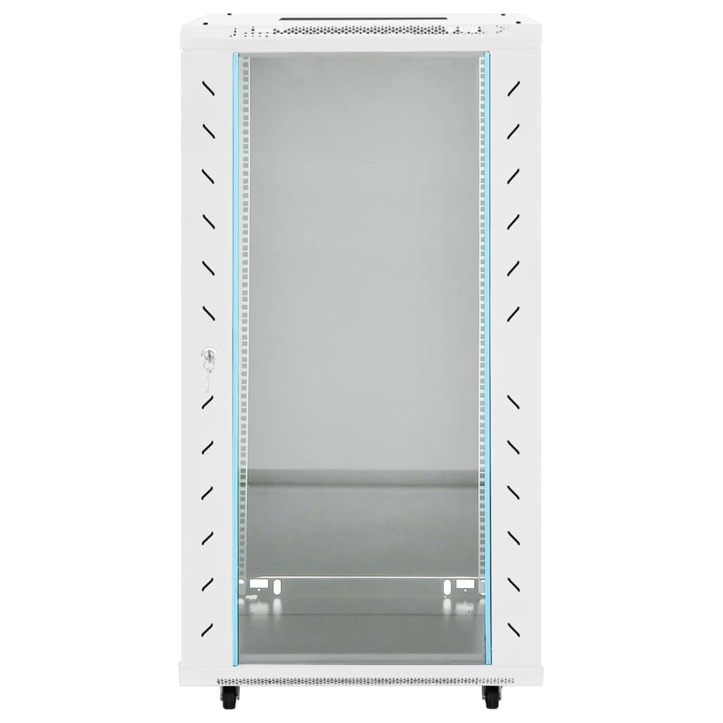 Nettverksskap 22U 19" IP20 grå 60x60x120 cm
