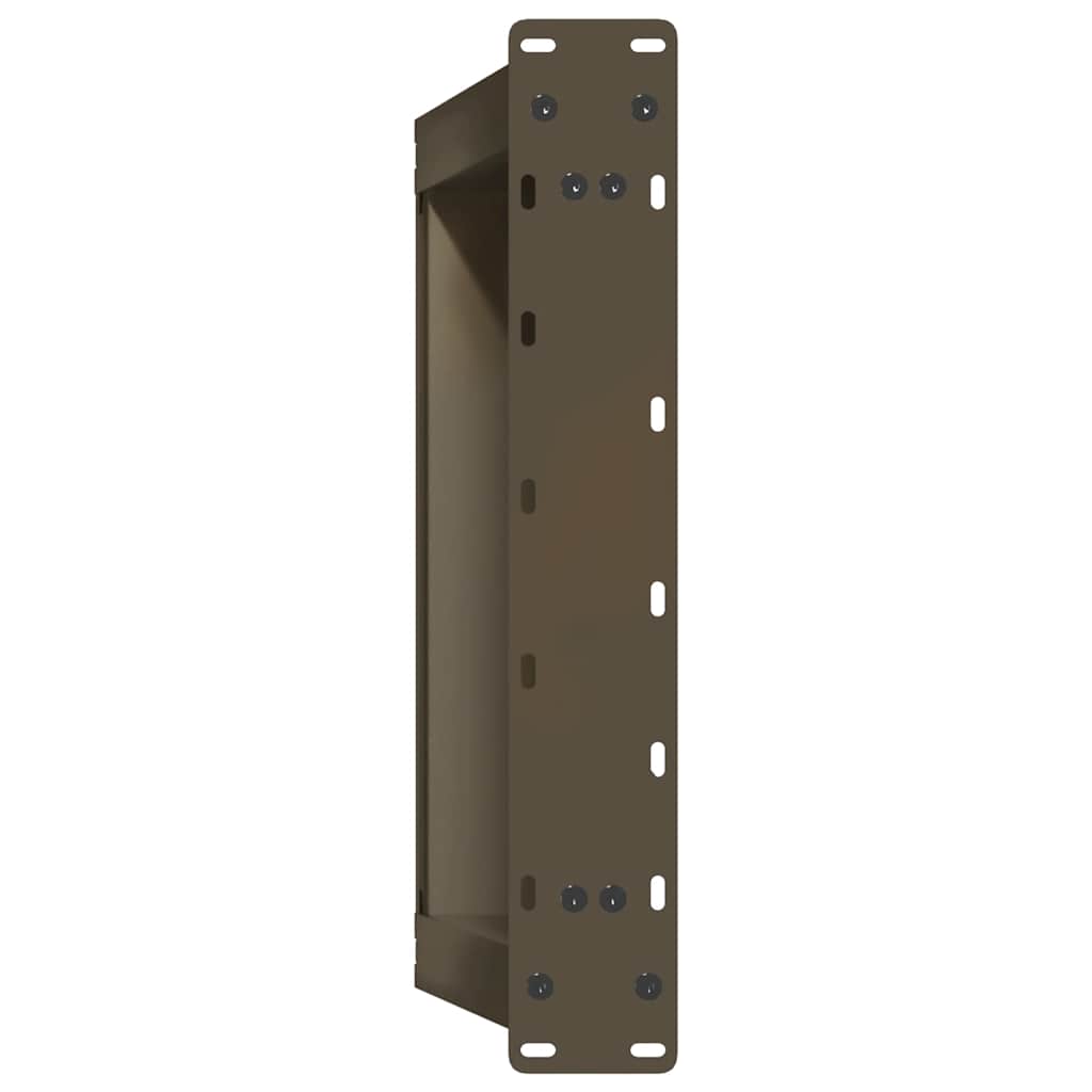 Salongbordben U-formet 2 stk naturstål 50x(42-43) cm stål
