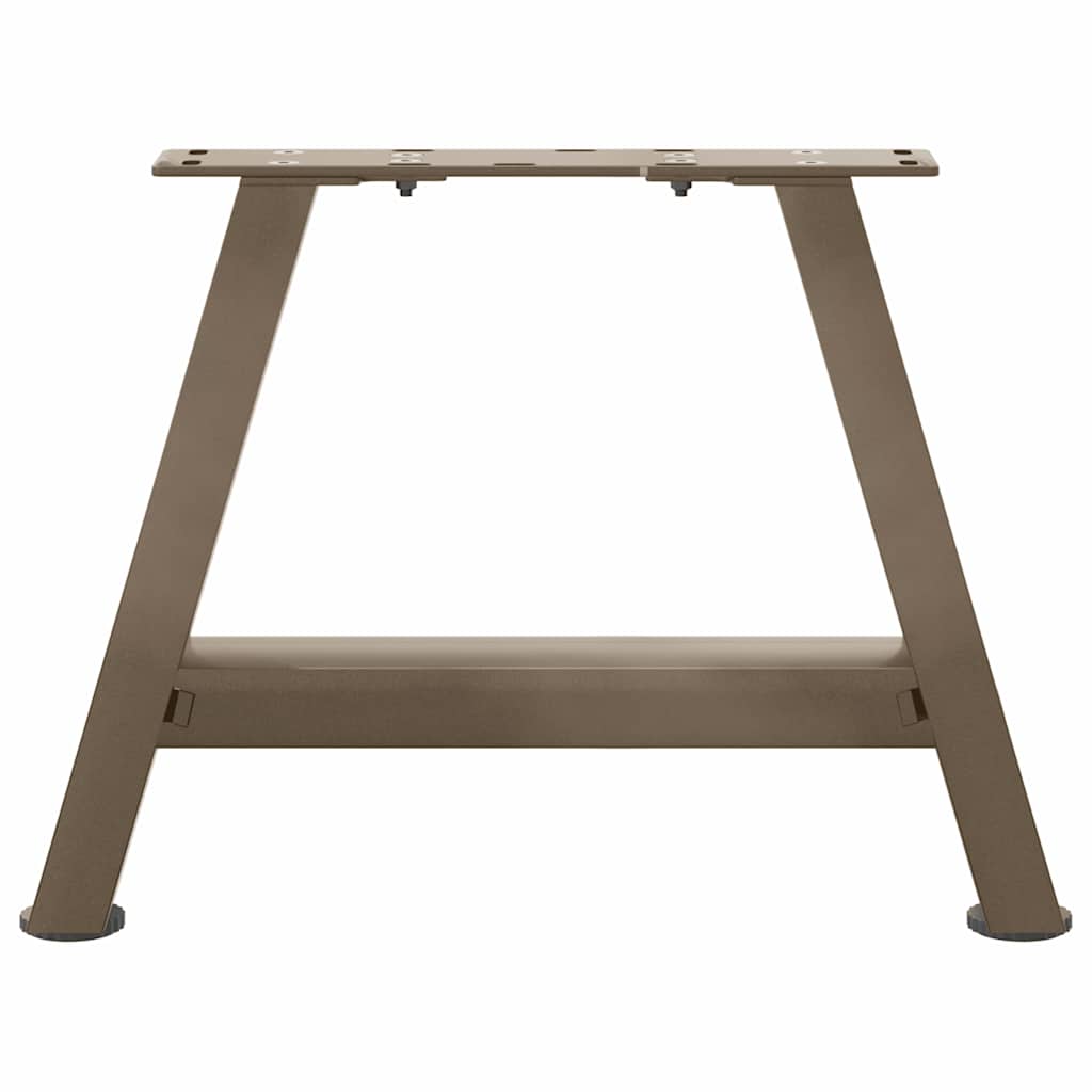 Salongbordben A-formet 2 stk 30x(30-31) cm stål