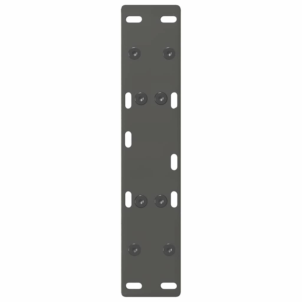 Salongbordben A-formet 2 stk antrasitt 40x(30-31) cm stål
