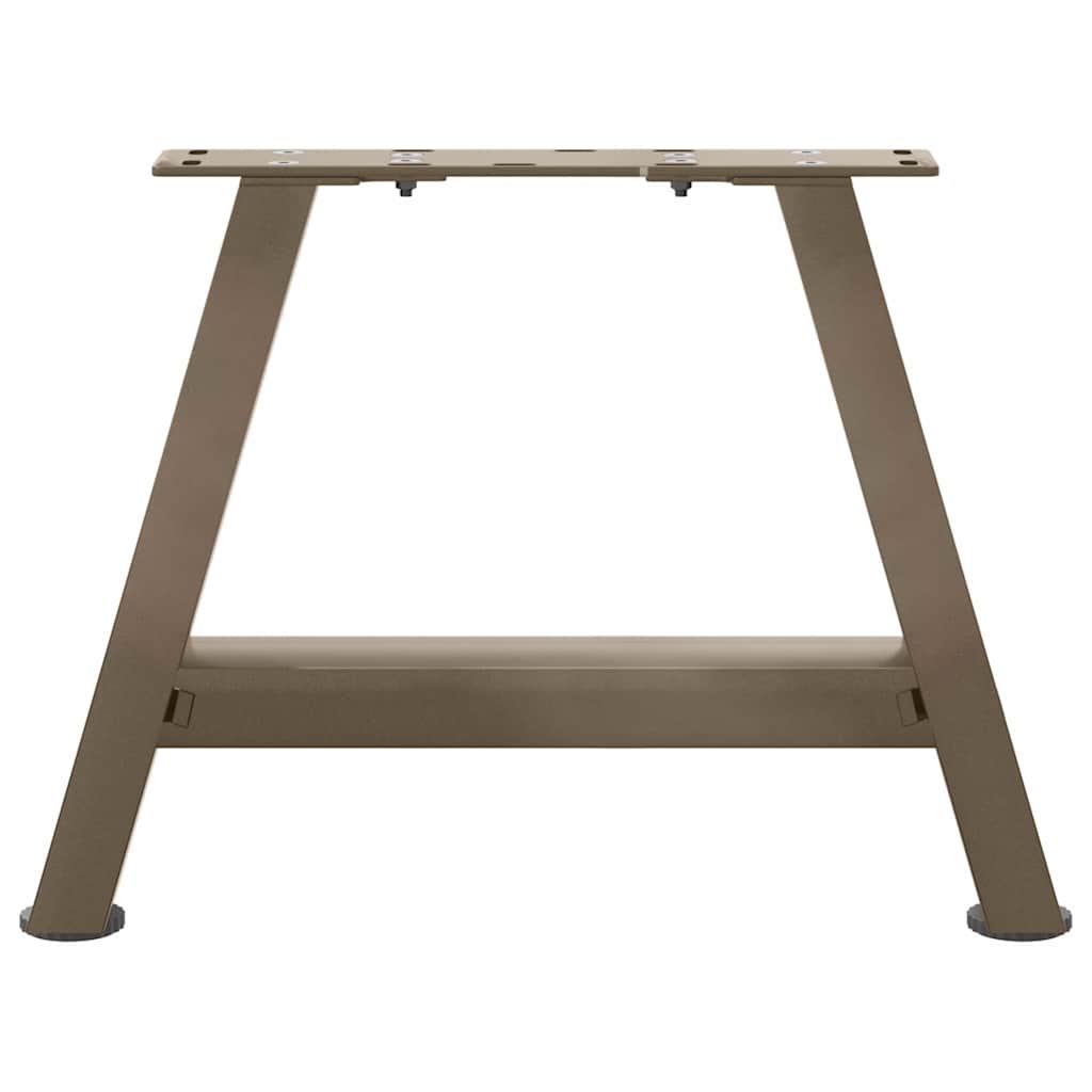 Salongbordben A-formet 2 stk 40x(30-31) cm stål