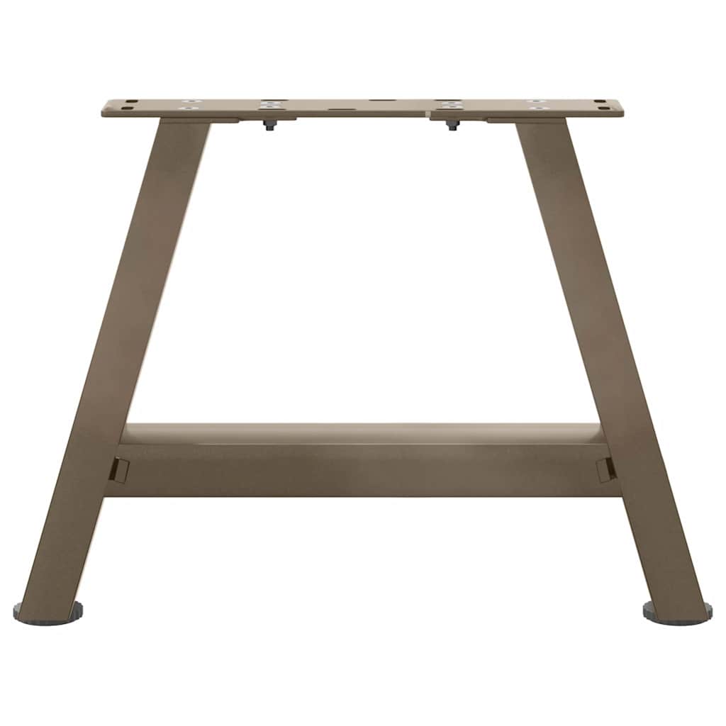 Salongbordben A-formet 2 stk 50x(30-31) cm stål