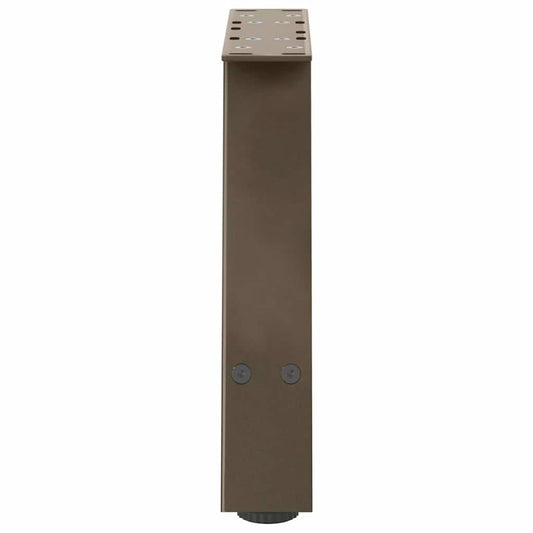 Salongbordben A-formet 2 stk 50x(30-31) cm stål