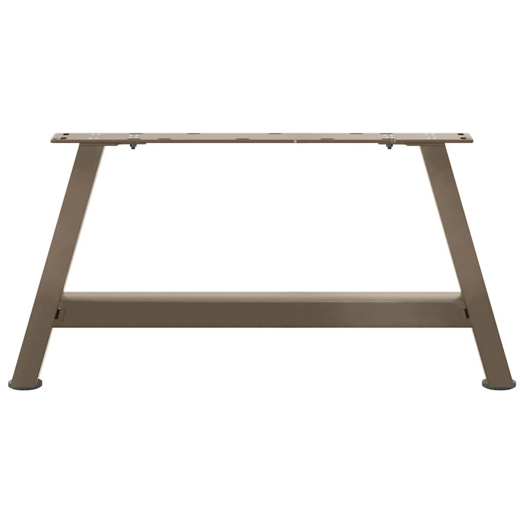 Salongbordben A-formet 2 stk 60 x (30-31) cm stål