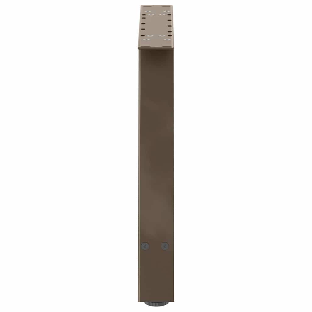 Salongbordben A-formet 2 stk 60 x (42-43) cm stål