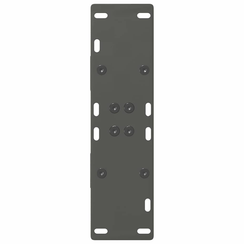 Spisebordben A-formet 2 stk antrasitt 60 x (72-73) cm stål