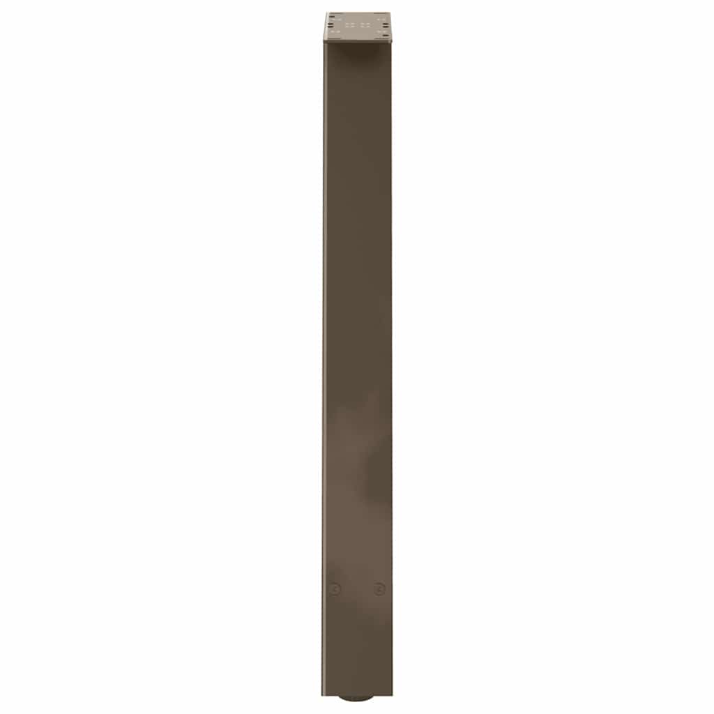 Spisebordben A-formet 2 stk 60 x (72-73) cm stål