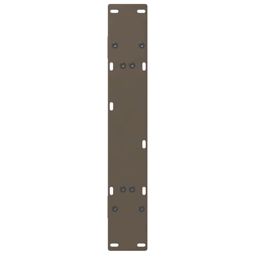 Spisebordben A-formet 2 stk 70 x (72-73) cm stål