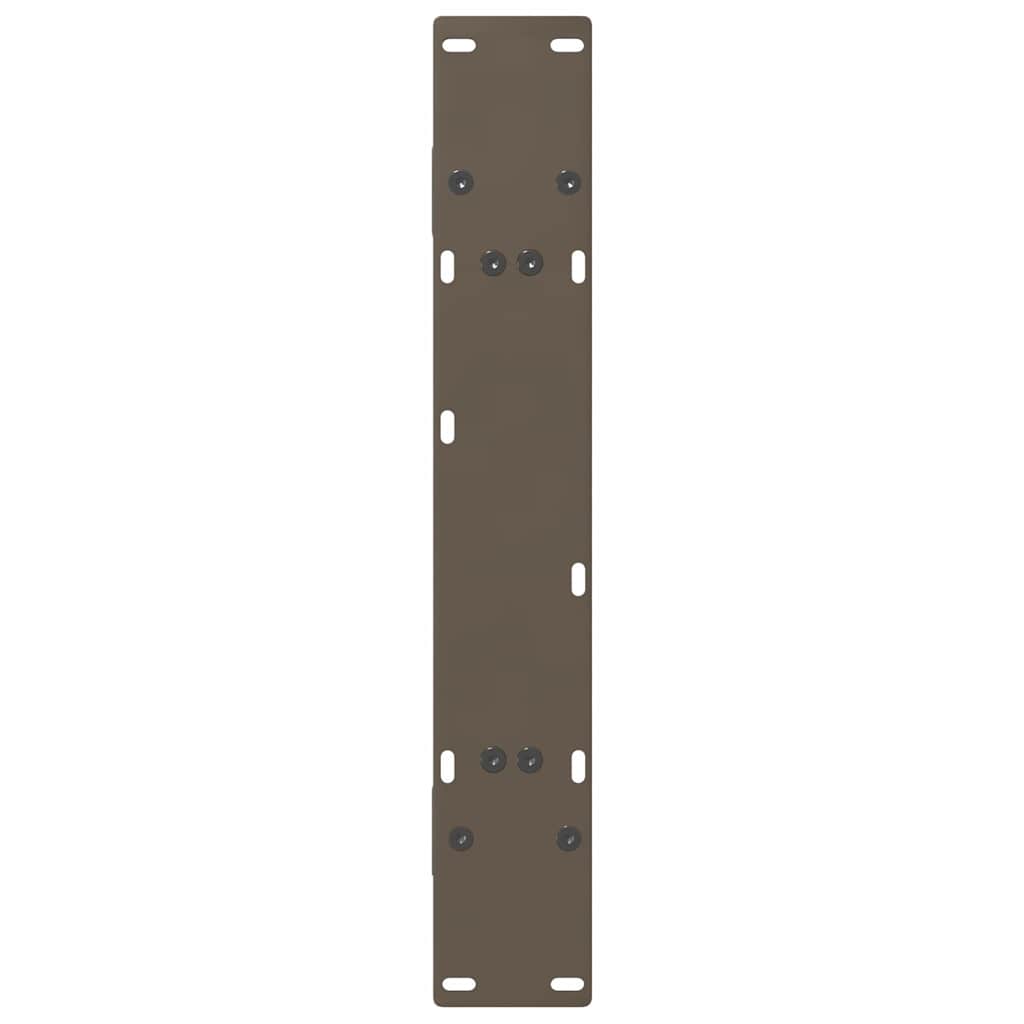 Spisebordben A-formet 2 stk 80 x (72-73) cm stål