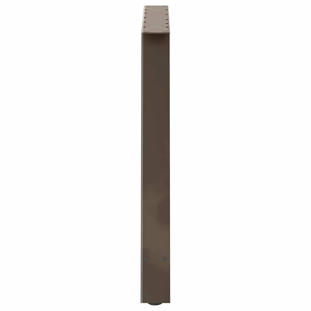 Spisebordben A-formet 2 stk 90 x (72-73) cm stål