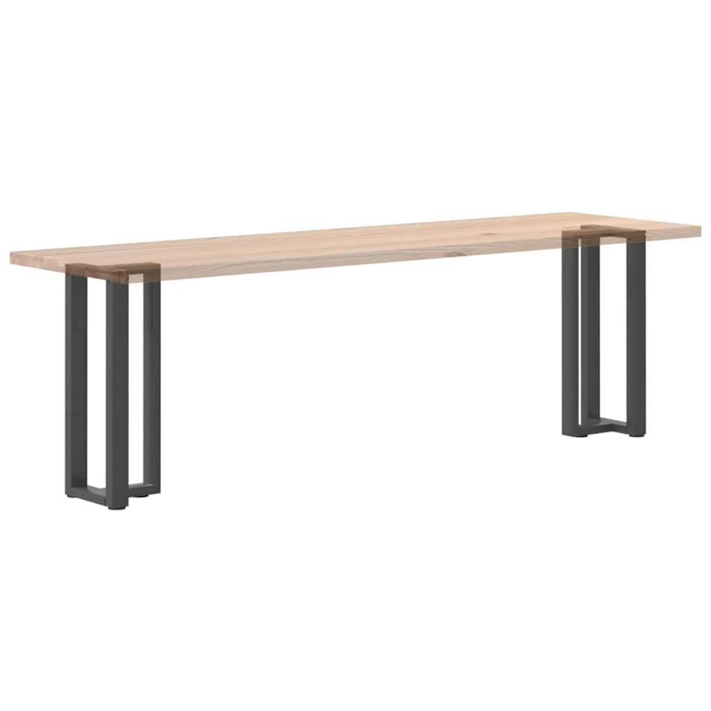 Konsollbordben T-formet 2 stk antrasitt 38x25x(72-73) cm stål