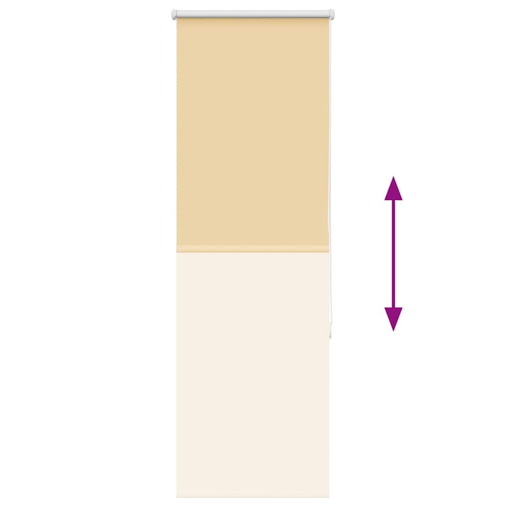Rullegardin lystette 55x130 cm stoff bredde 50,7 cm polyester vidaXL
