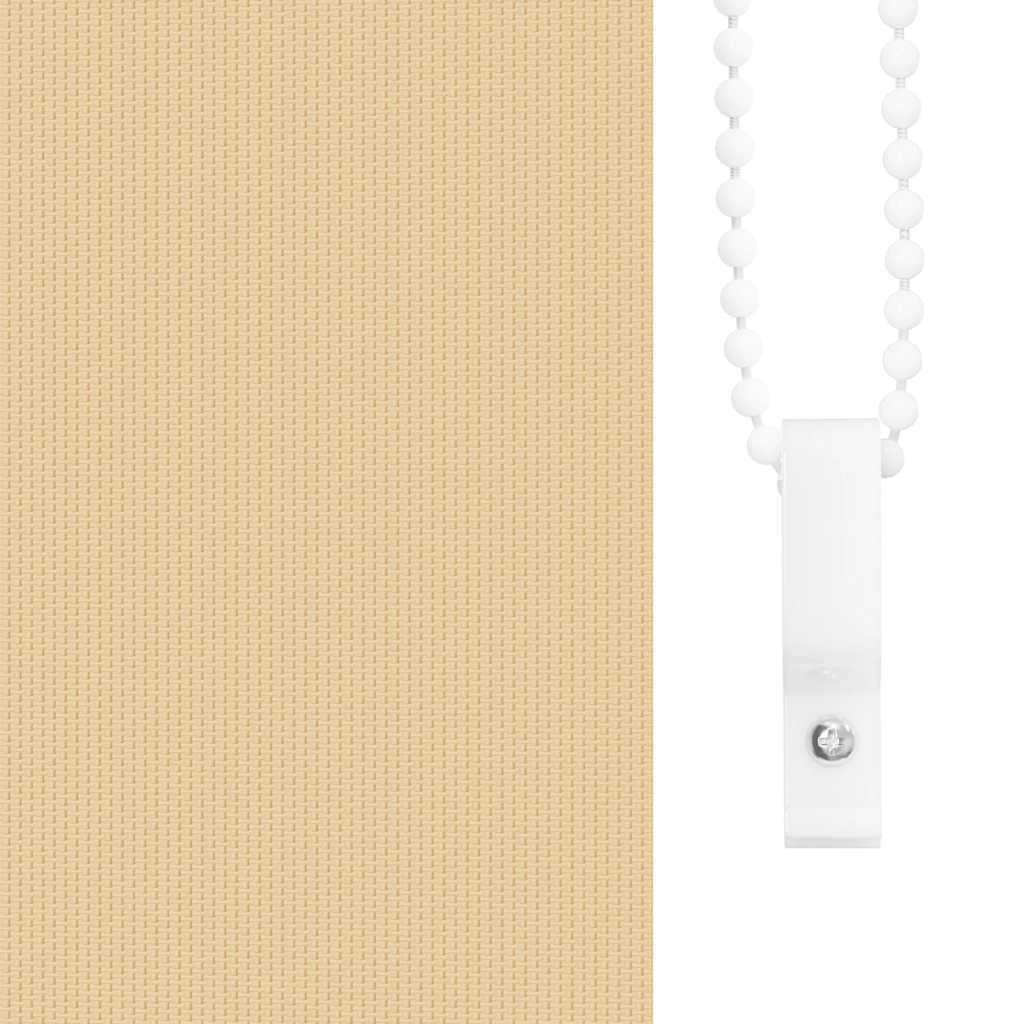 Rullegardin lystette 65x130 cm stoff bredde 60,7 cm polyester vidaXL