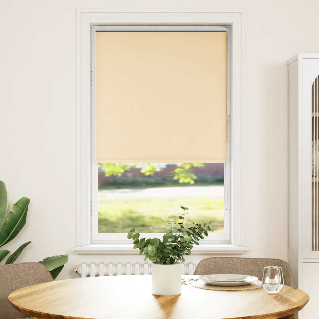 Rullegardin lystette 75x130 cm stoff bredde 70,7 cm polyester vidaXL