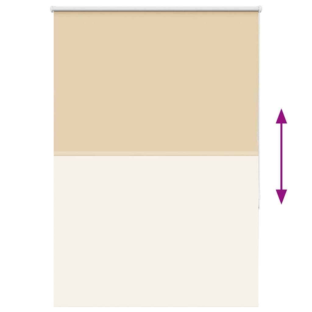 Rullegardin lystette 95x130 cm stoff bredde 90,7 cm polyester vidaXL