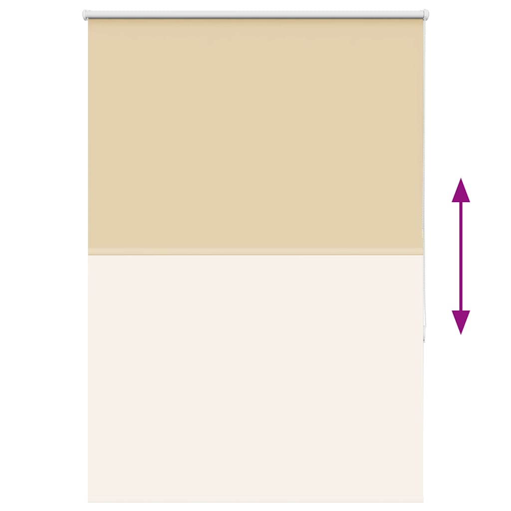 Rullegardin lystette 100x130 cm stoff bredde 95,7 cm polyester vidaXL