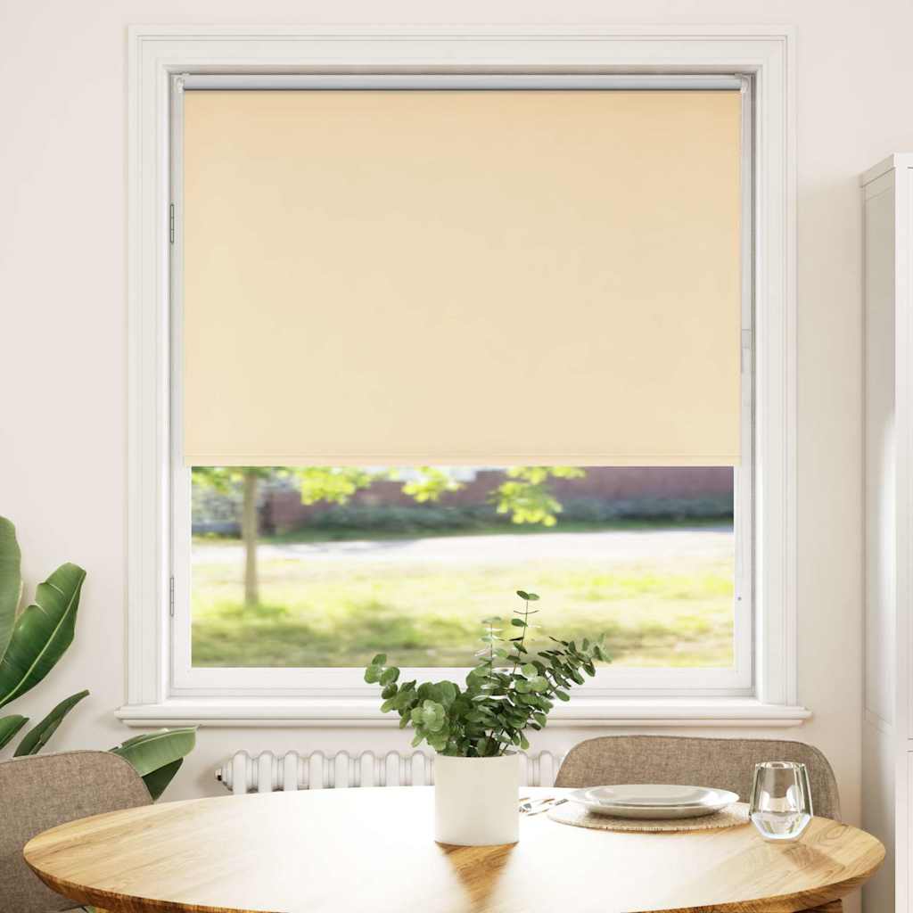 Rullegardin lystette 110x130 cm stoff bredde 105,7 cm polyester vidaXL