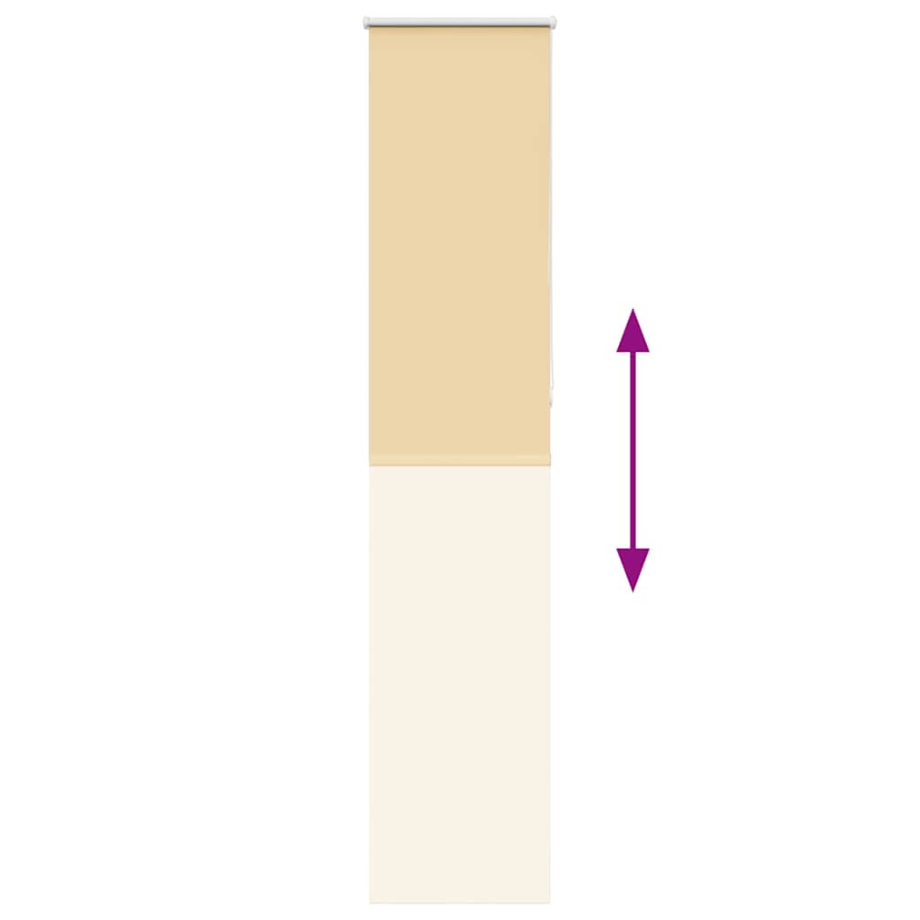 Rullegardin lystette 60x210 cm stoff bredde 55,7 cm polyester vidaXL