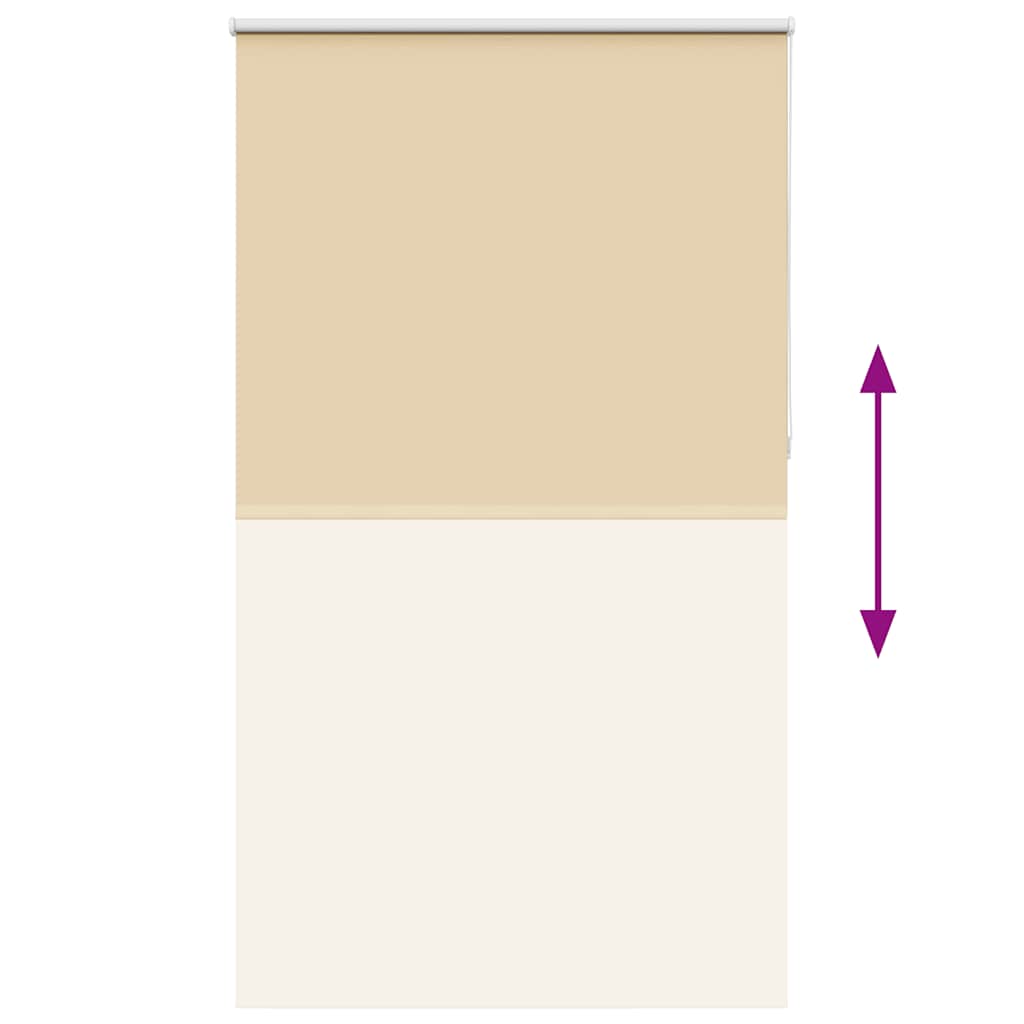 Rullegardin lystette 140x210 cm stoff bredde 136,6 cm polyester vidaXL