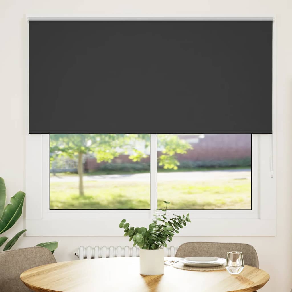Rullegardin lystette 165x130 cm stoff bredde 161,6 cm polyester vidaXL