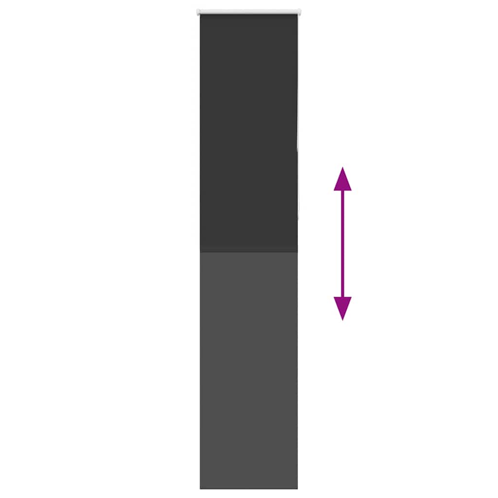 Rullegardin lystette 55x210 cm stoff bredde 50,7 cm polyester vidaXL