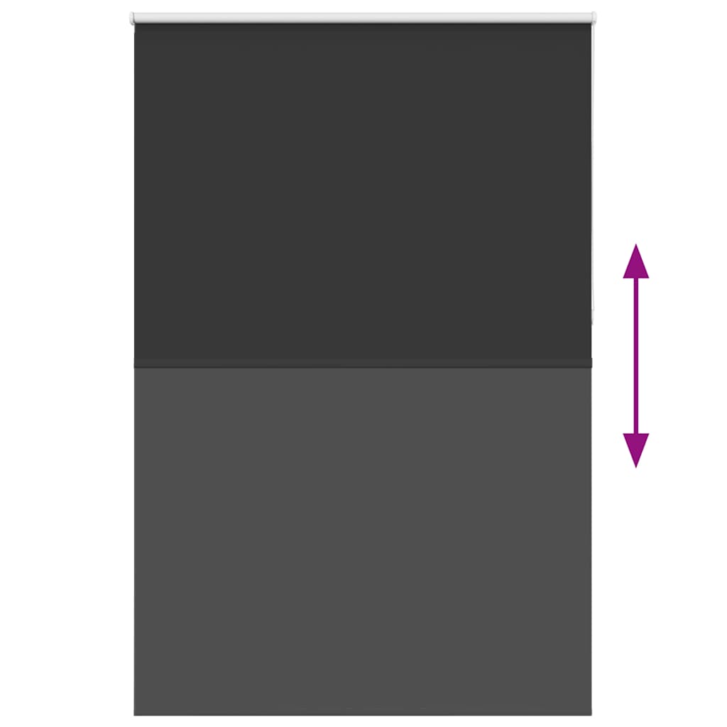 Rullegardin lystette 145x210 cm stoff bredde 141,6 cm polyester vidaXL