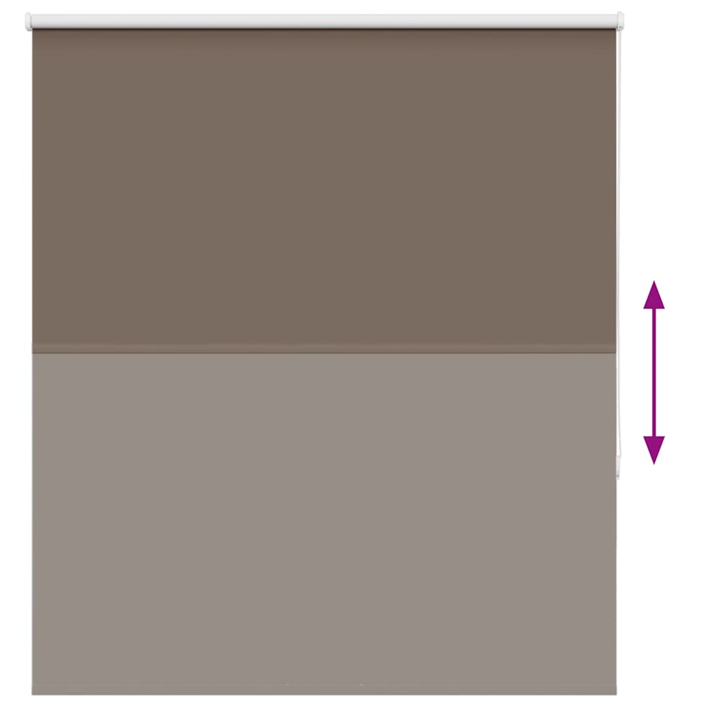 Rullegardin lystette 125x150 cm stoff bredde 121,6 cm polyester vidaXL