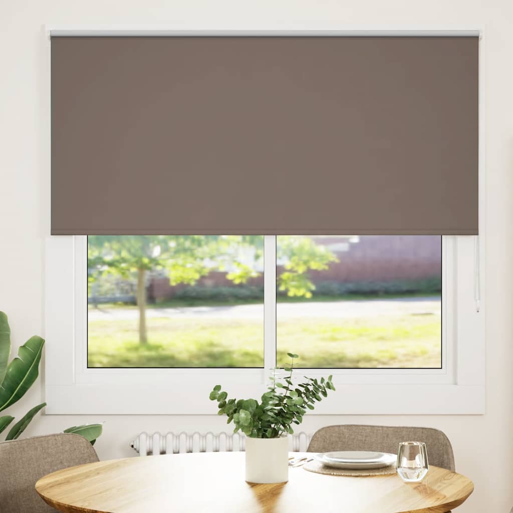 Rullegardin lystette 150x150 cm stoff bredde 146,6 cm polyester vidaXL