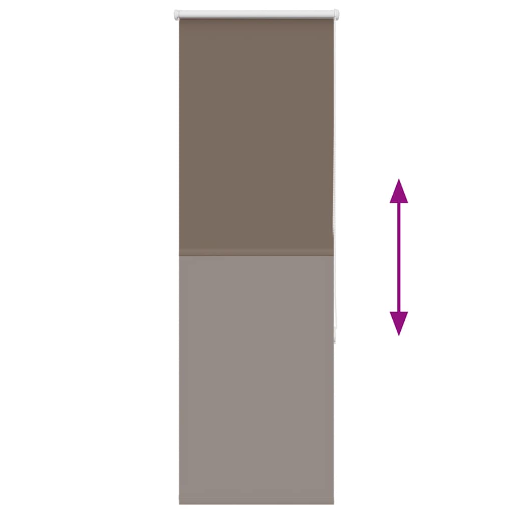 Rullegardin lystette 45x175 cm stoff bredde 40,7 cm polyester vidaXL