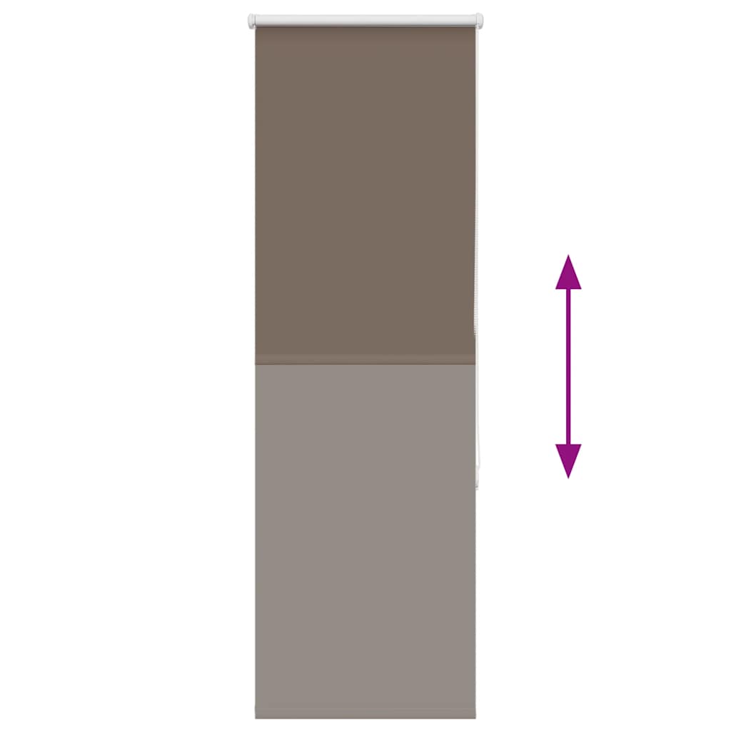 Rullegardin lystette 60x175 cm stoff bredde 55,7 cm polyester vidaXL