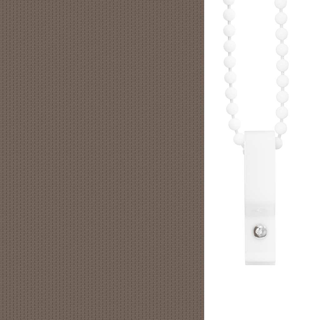 Rullegardin lystette 80x175 cm stoff bredde 75,7 cm polyester vidaXL