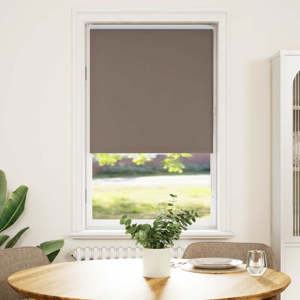 Rullegardin lystette 80x175 cm stoff bredde 75,7 cm polyester vidaXL