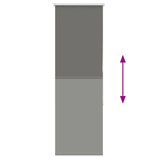 Rullegardin lystette 40x130 cm stoff bredde 35,7 cm polyester vidaXL