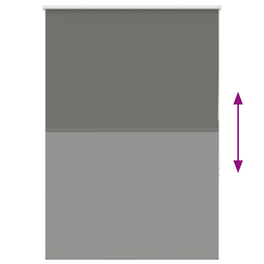 Rullegardin lystette 95x130 cm stoff bredde 90,7 cm polyester vidaXL