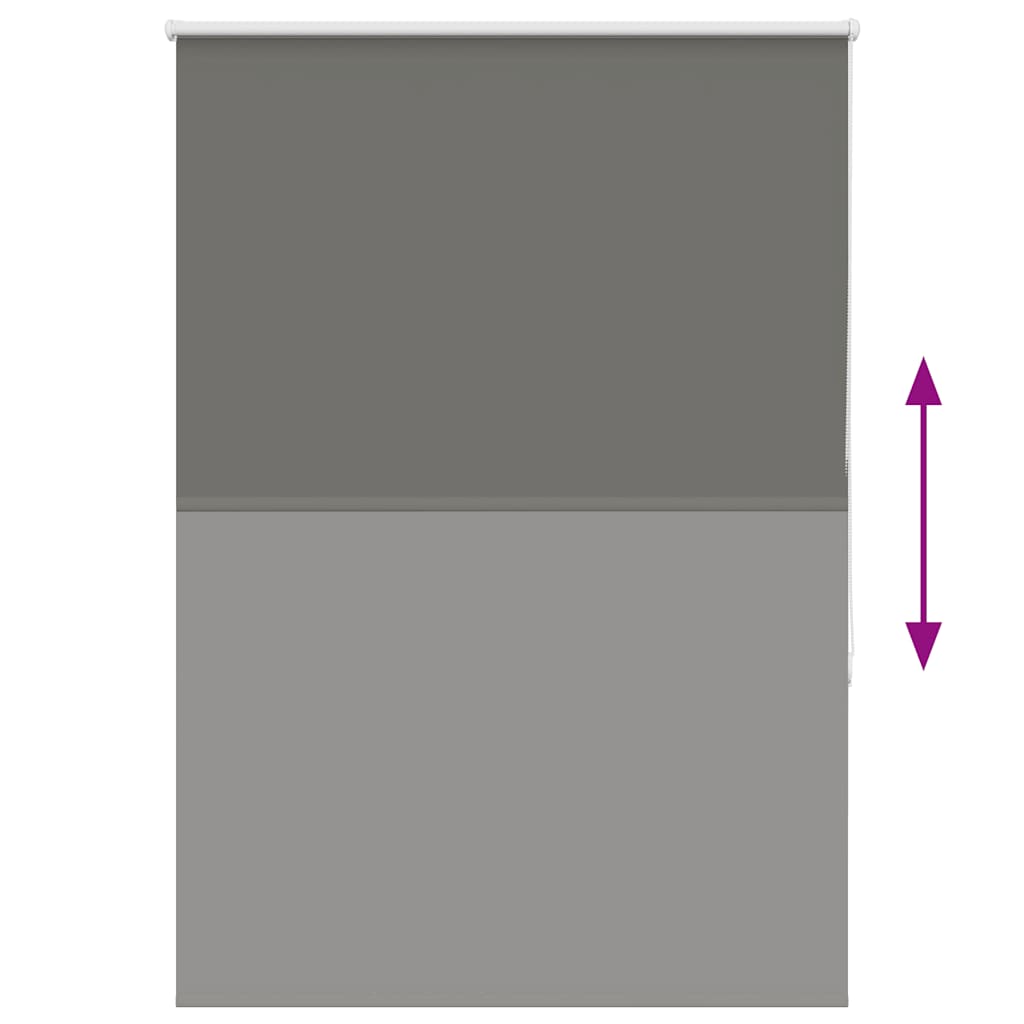 Rullegardin lystette 110x130 cm stoff bredde 105,7 cm polyester vidaXL