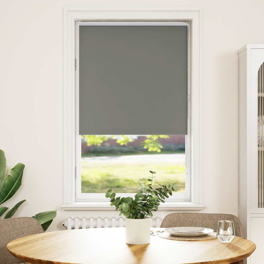 Rullegardin lystette 80x150 cm stoff bredde 75,7 cm polyester vidaXL