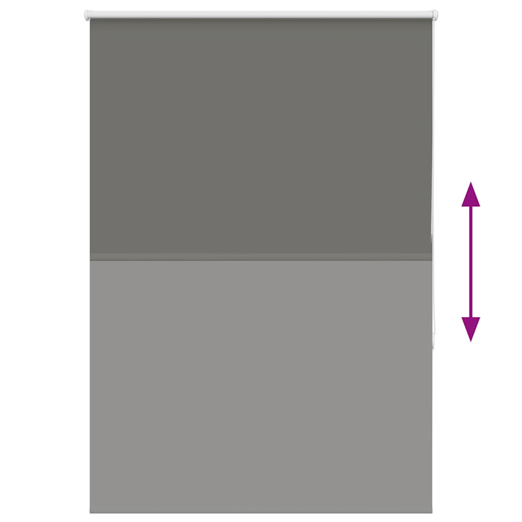 Rullegardin lystette 110x150 cm stoff bredde 105,7 cm polyester vidaXL