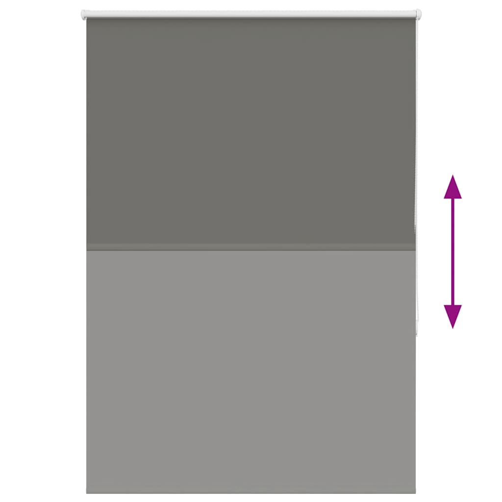 Rullegardin lystette 115x150 cm stoff bredde 110,7 cm polyester vidaXL