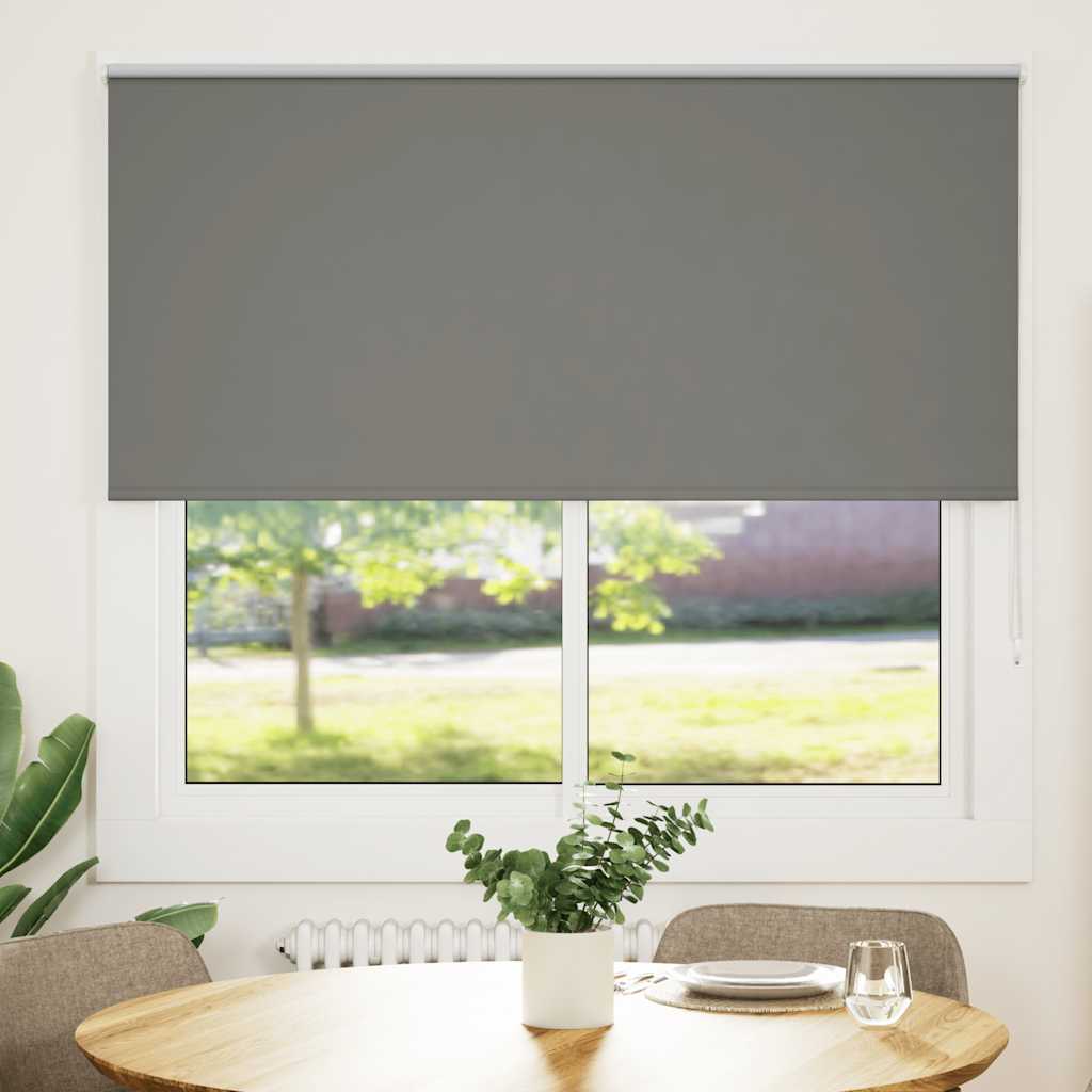 Rullegardin lystette 150x150 cm stoff bredde 146,6 cm polyester vidaXL
