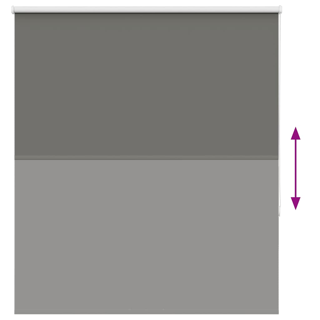 Rullegardin lystette 125x175 cm stoff bredde 121,6 cm polyester vidaXL