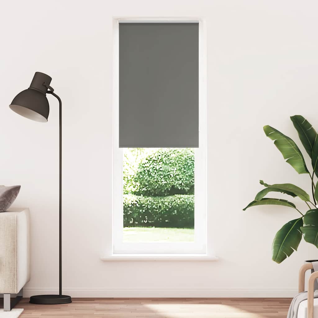 Rullegardin lystette 80x210 cm stoff bredde 75,7 cm polyester vidaXL