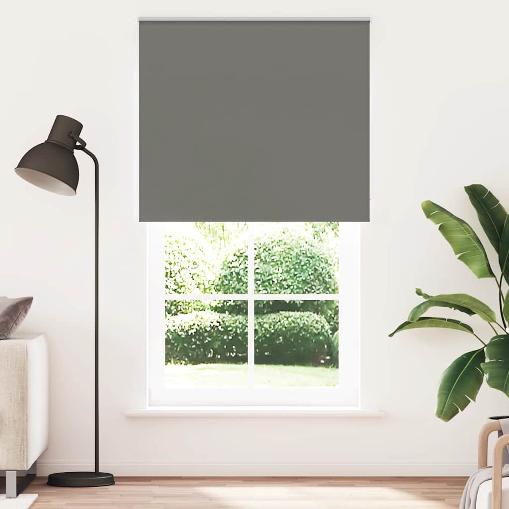 Rullegardin lystette 125x210 cm stoff bredde 121,6 cm polyester vidaXL