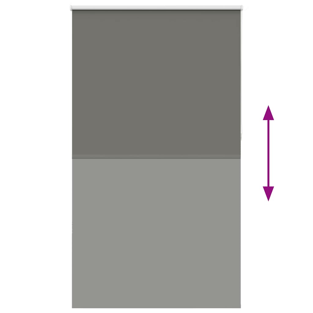 Rullegardin lystette 140x230 cm stoff bredde 136,6 cm polyester vidaXL