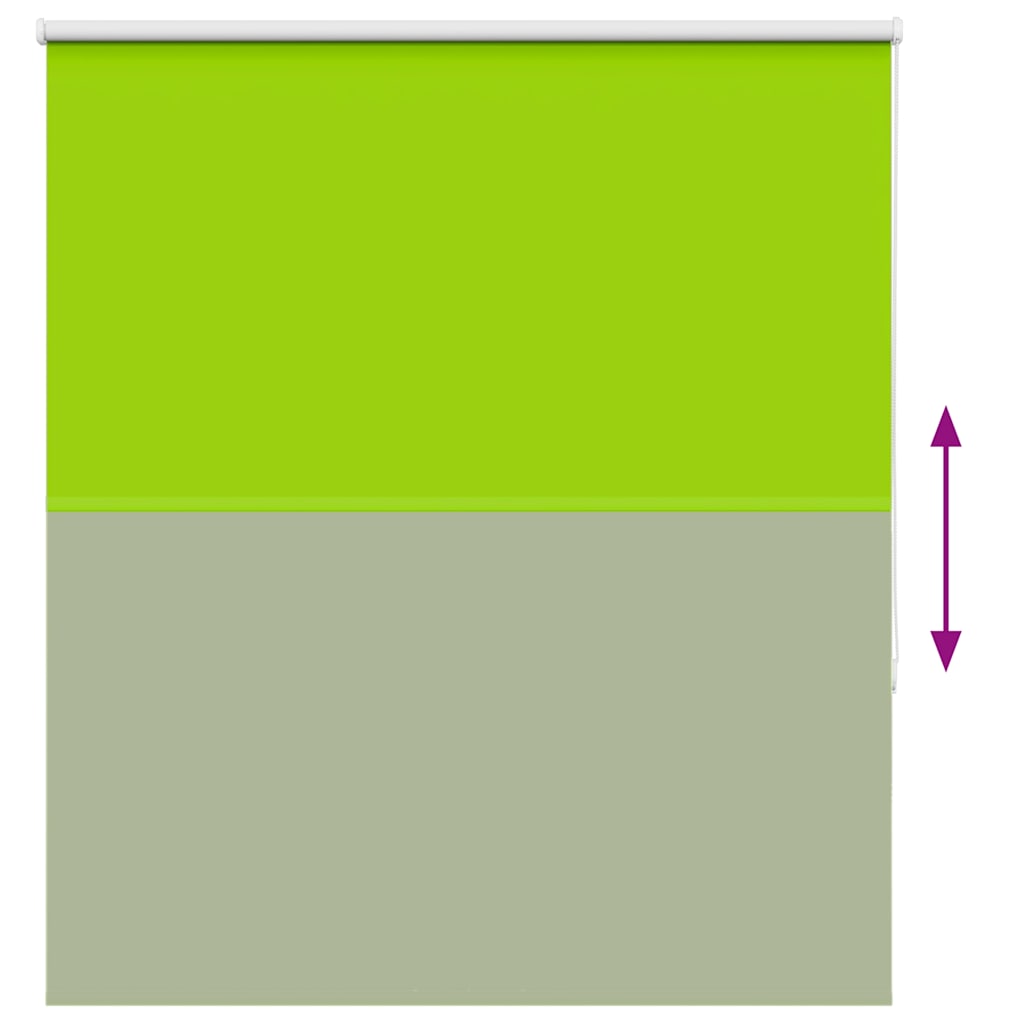 Rullegardin lystette 135x175 cm stoff bredde 131,6 cm polyester vidaXL