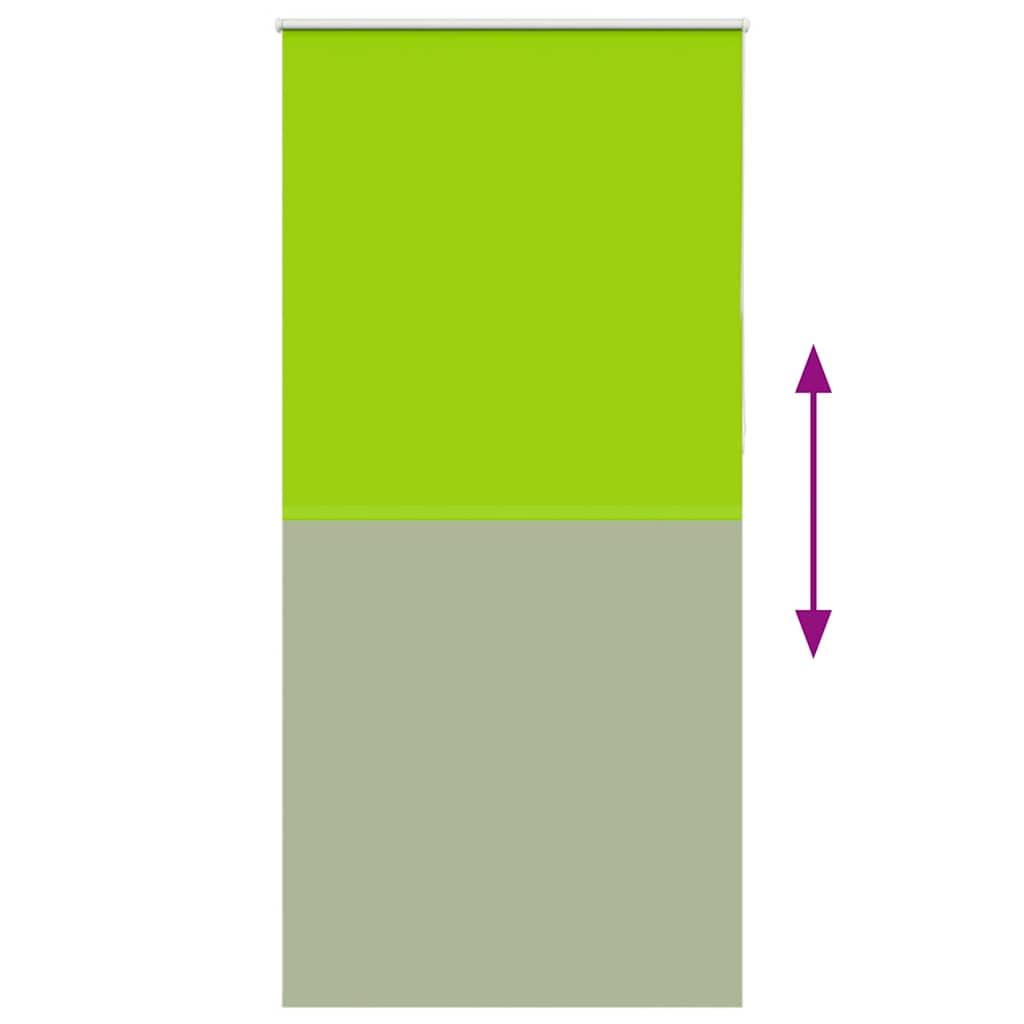 Rullegardin lystette 110x230 cm stoff bredde 105,7 cm polyester vidaXL