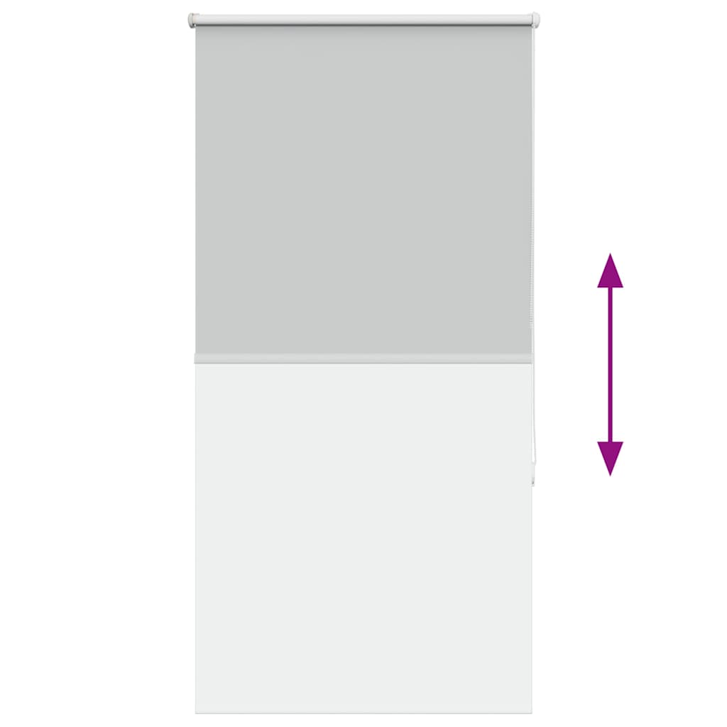 Rullegardin lystette 85x150 cm stoff bredde 80,7 cm polyester vidaXL