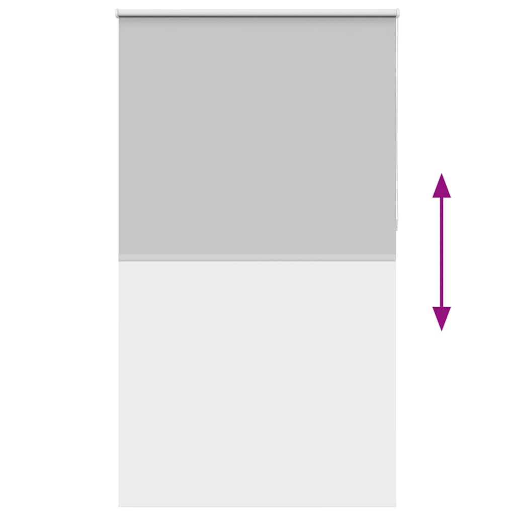 Rullegardin lystette 140x230 cm stoff bredde 136,6 cm polyester vidaXL